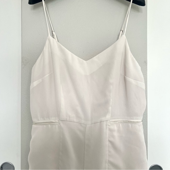 Maeve by Anthropologie Magdalena Jumpsuit – Modern Bridal Chic - White - Sz 12T - Picture 7 of 15